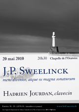 Jan Pieterszoon Sweelinck, Hadrien Jourdan
